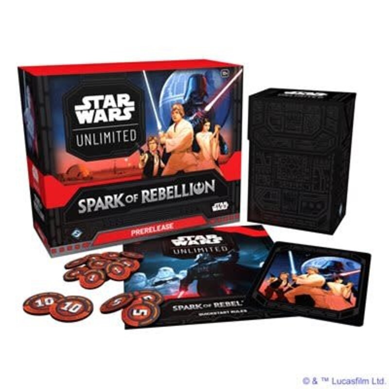 Fantasy Flight Games Star Wars Unlimited - Spark of Rebellion Prerelease Box (ENG)