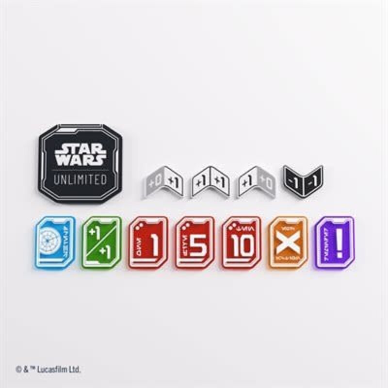 Gamegenic Star Wars Unlimited - Acrylic Tokens (Précommande Sortie 8 mars)