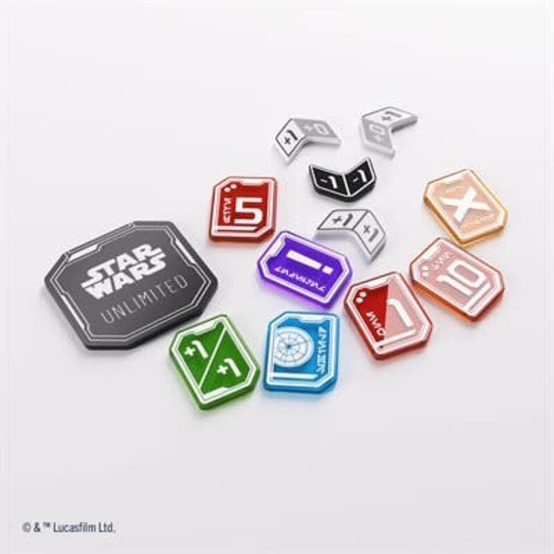 Gamegenic Star Wars Unlimited - Acrylic Tokens (Précommande Sortie 8 mars)