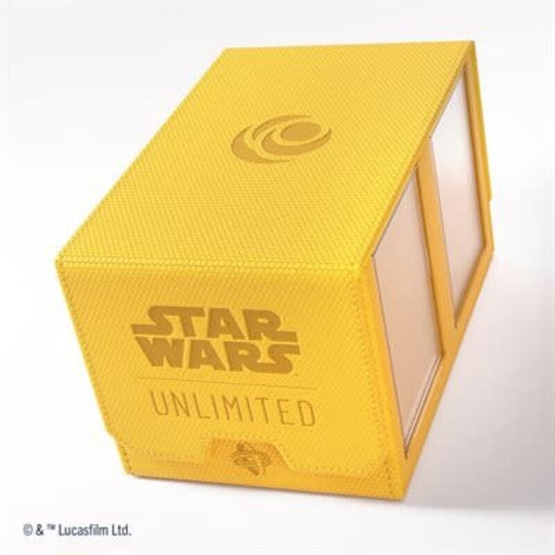 Gamegenic Star Wars Unlimited Double Deck Pod Yellow