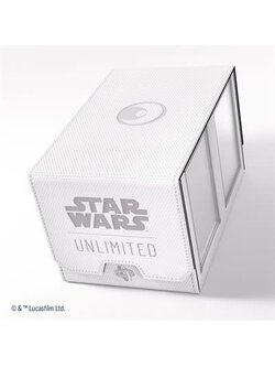 Gamegenic Star Wars Unlimited Double Deck Pod Blanc