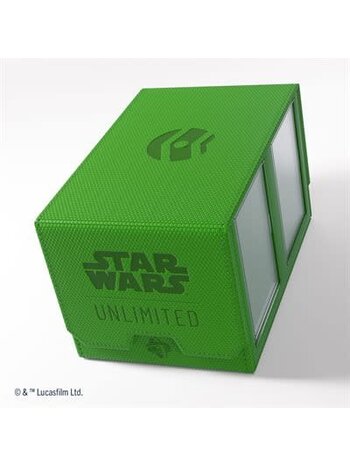 Gamegenic Star Wars Unlimited Double Deck Pod Green
