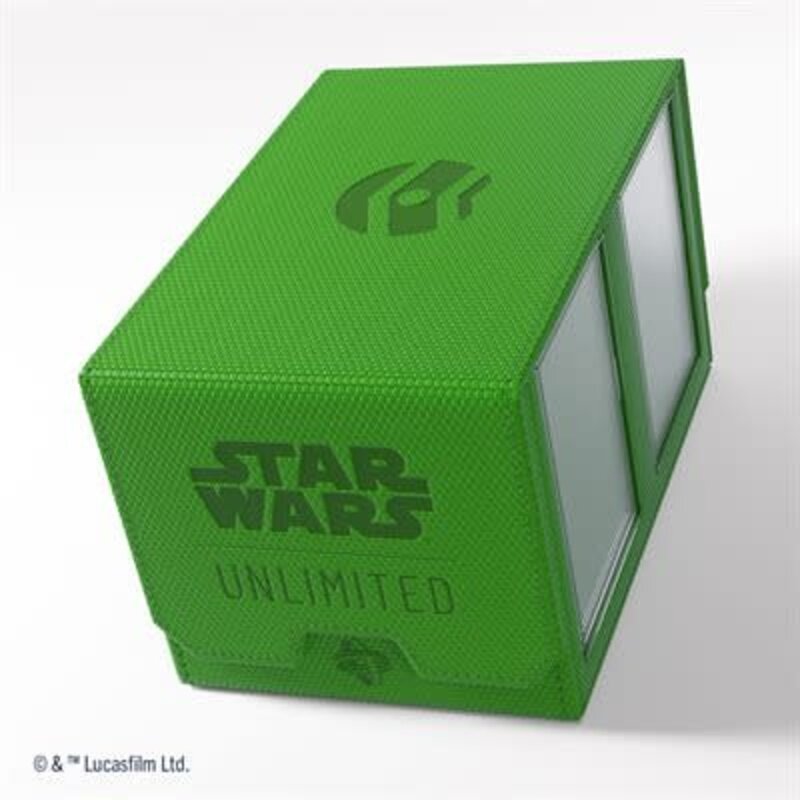 Gamegenic Star Wars Unlimited Double Deck Pod Green