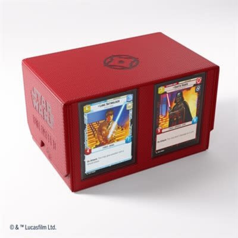 Gamegenic Star Wars Unlimited Double Deck Pod Rouge