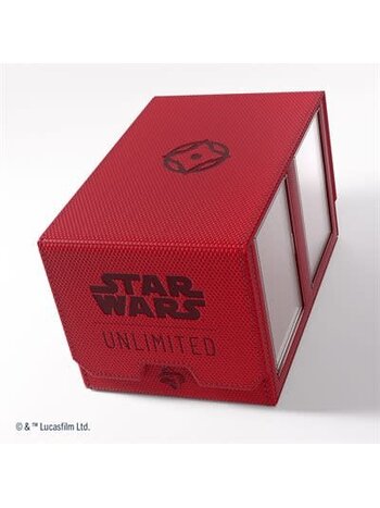 Gamegenic Star Wars Unlimited Double Deck Pod Red
