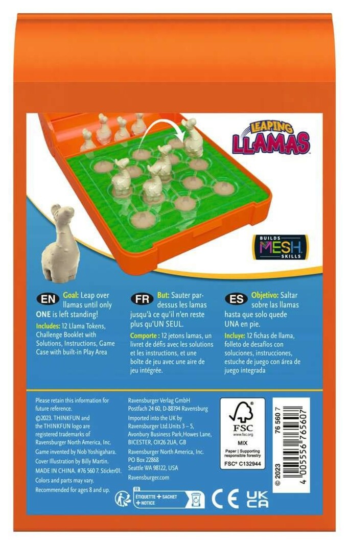 Think Fun Leaping Llamas (ML)