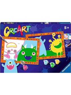 Ravensburger CreArt - Monstres Rigolos