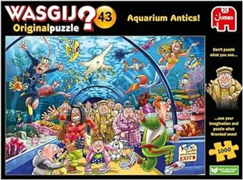 Wasgij Wasgij Original - Aquarium Antics #43