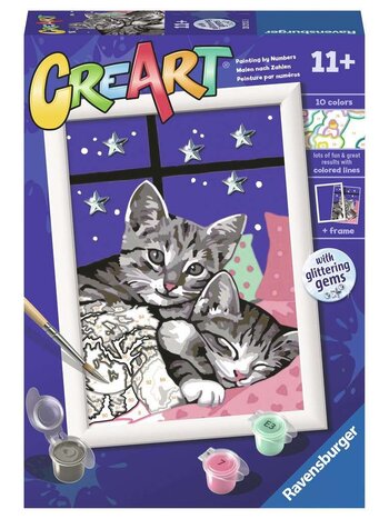 Ravensburger CreArt - Sleepy Kitties