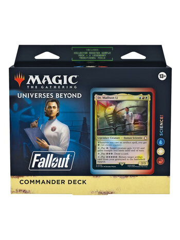 Wizard Of The Coast MTG Fallout Commander Deck - Universes Beyond Science! (ENG)