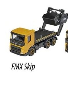 Majorette Majorette Construction Truck  Volvo FMX Skip