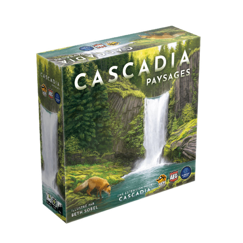 Lucky Duck  Games Cascadia - Extension Paysages (FR)