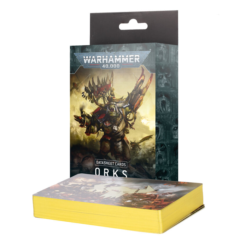 Warhammer 40K Orks - Datasheet Cards (ENG)