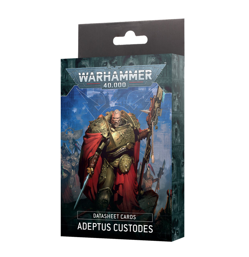 Warhammer 40K Adeptus Custodes - Datasheet Cards (ENG)