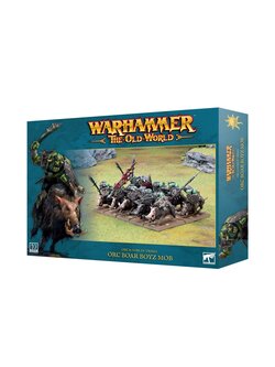 Warhammer The Old World Orc & Goblin Tribes - Orc Boar Boyz Mob