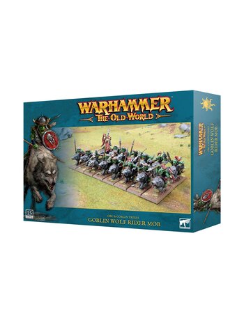 Warhammer The Old World Orc & Goblin Tribes - Goblin Wolf Rider Mob