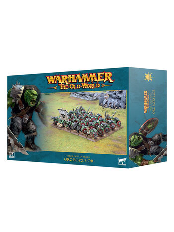 Warhammer The Old World Orc & Goblin Tribes - Orc Boyz Mob