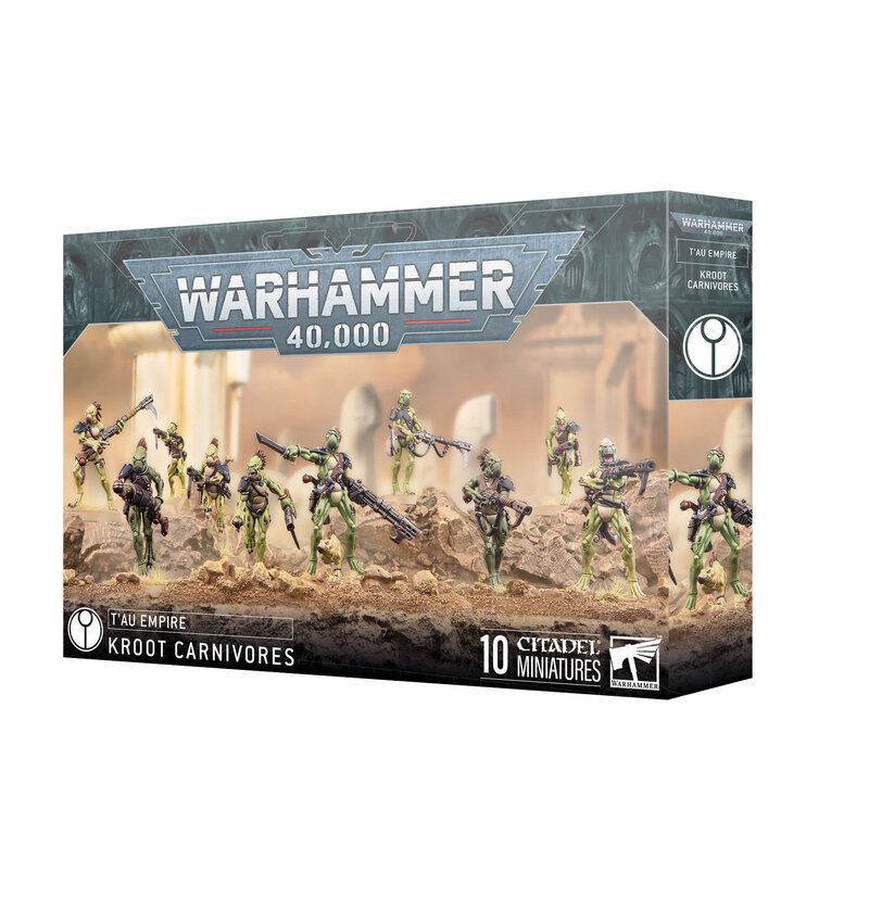 Warhammer 40K T'au Empire - Kroot Carnivor Squad