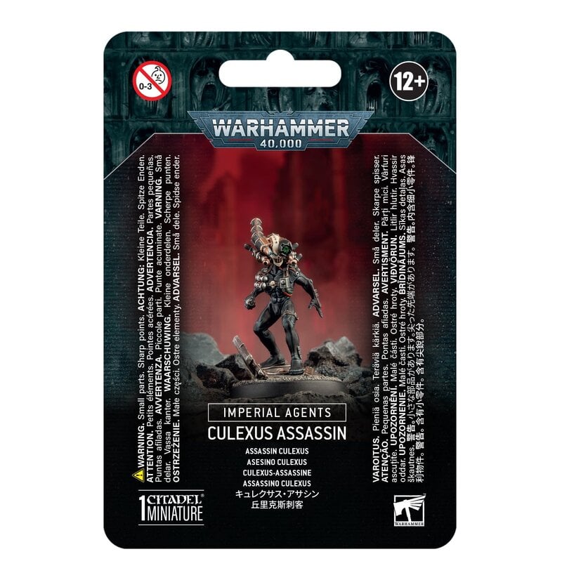 Warhammer 40K Imperial Agents - Culexus Assassin