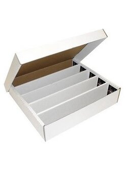 Boîte de Rangement en carton pour 5000 cartes