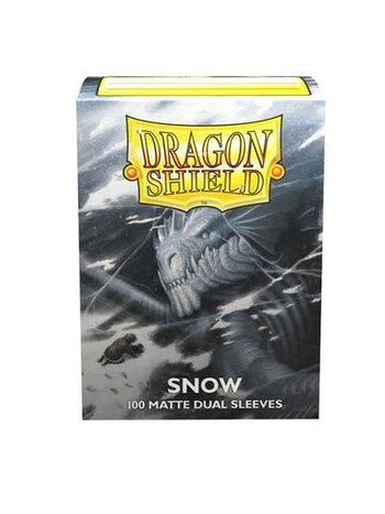Dragon Shield Dragon Shield Matte Dual - Snow (Blanc)
