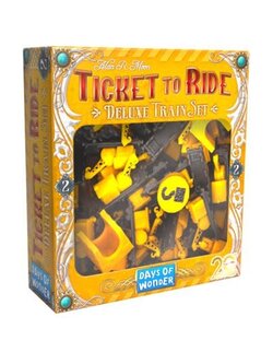 Days Of Wonder Aventiruiers du Rail - Ensemble de train deluxe#2 Jaune