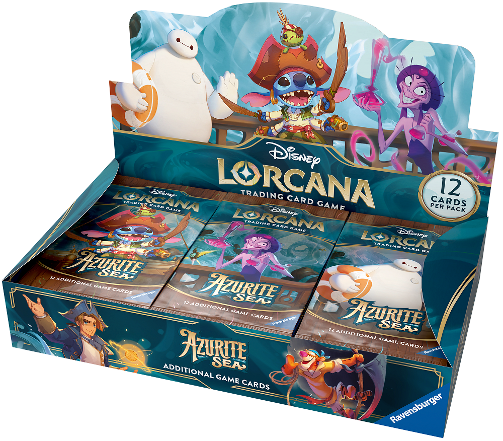 Lorcana Disney Lorcana - Azurite Sea Booster Display (ENG)