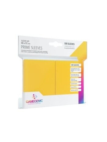 Gamegenic Gamegenic Prime Sleeves Yellow