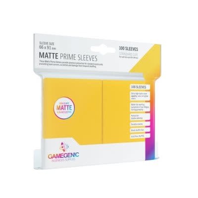 Gamegenic Gamegenic - Matte Prime Sleeves - Jaune