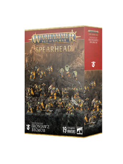 Age of Sigmar Spearhead - Orruk Warclans Ironjawz Bigmob