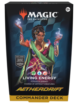 Wizard Of The Coast Aetherdrift Commander Deck - Living Energy (ENG)