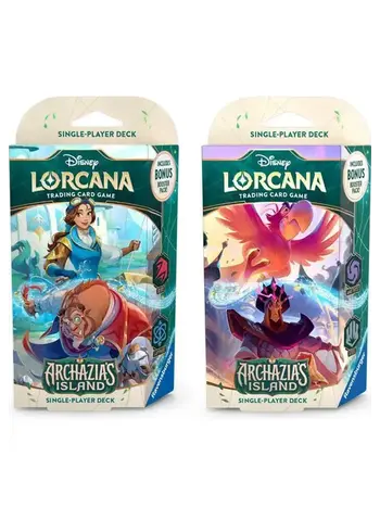 Ravensburger Disney Lorcana Archazia's Island - Starter Deck Iago & Jafar (ENG)