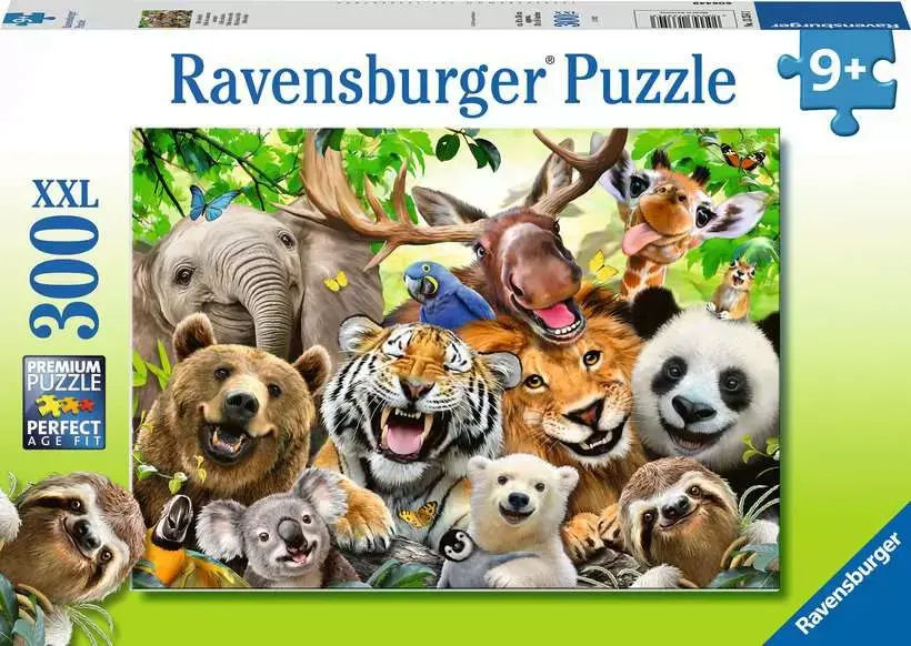 Ravensburger Selfie D'animaux Exotiques ( 300 XXL)