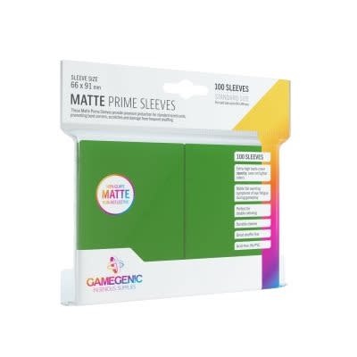 Gamegenic Gamegenic - Matte Prime Sleeves - Vert