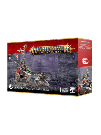 Age of Sigmar Gloomspite Gitz - Snarlboss on War-Wheela