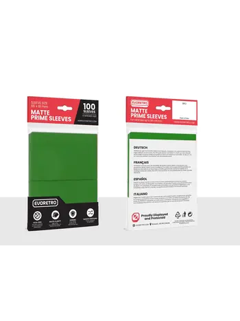 evoretro Prime Sleeve Evoretro - Vert (100)