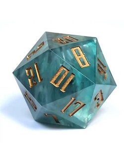 1985Games Dé 20 55mm Tidal Wave