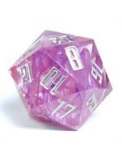 1985Games Dé 20 55mm Cosmic Pink