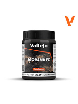 Vallejo - Diorama FX - Black Lava Asphalt 200 ml