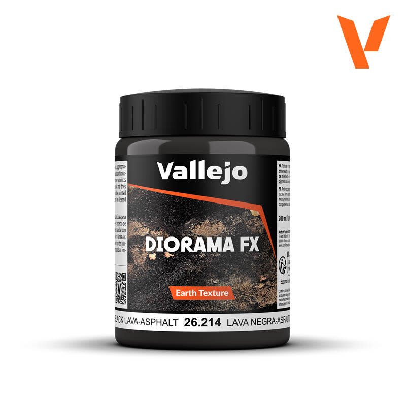 Vallejo - Diorama FX - Black Lava Asphalt 200 ml