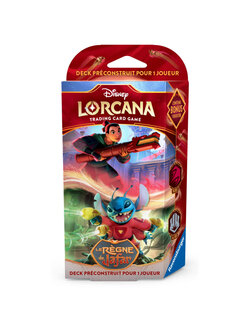 Lorcana Disney Lorcana - Le Règne de Jafar Deck de Démarrage Mulan Stitch (FR)