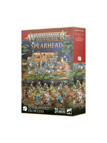 Age of Sigmar Spearhead Seraphon - Sunblooded Prowlers