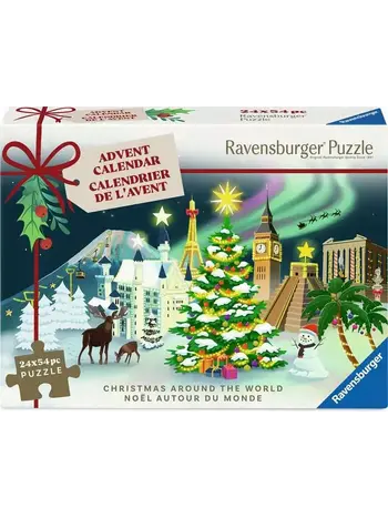 Ravensburger Calendrier de l'Avent - Noël Autour du Monde