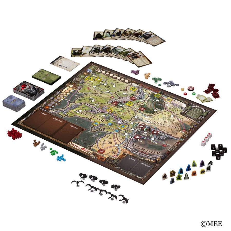 Z-MAN Games Le Seigneur des Anneaux - Destin de la Communauté (FR)