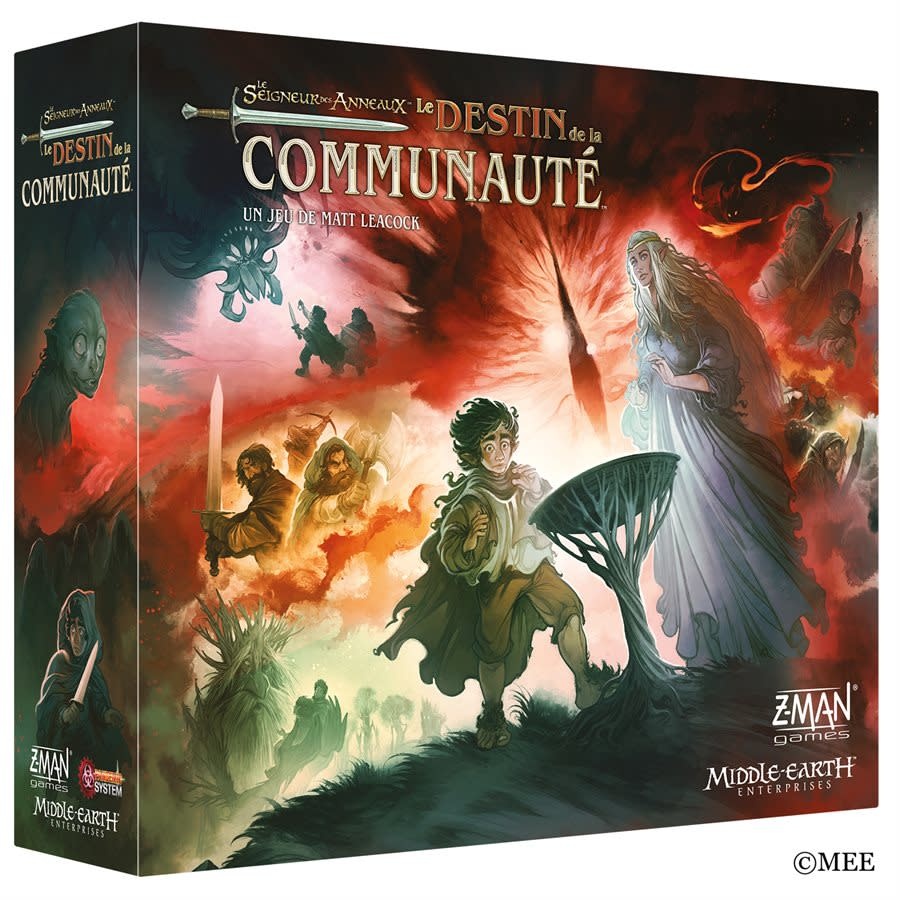 Z-MAN Games Le Seigneur des Anneaux - Destin de la Communauté (FR)