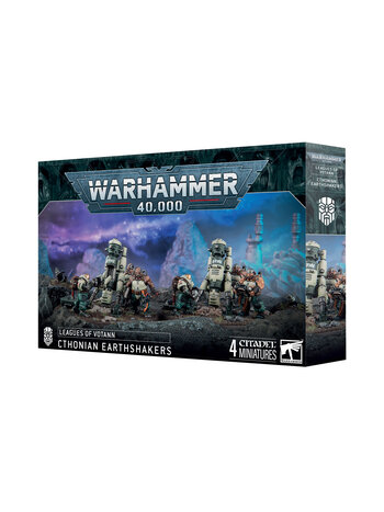 Warhammer 40K Leagues of Votann - Cthonian Earthshakers