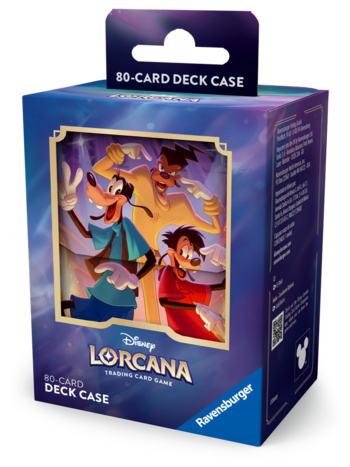 Ravensburger Disney Lorcana - Fabled Deck Box Goofy et Max