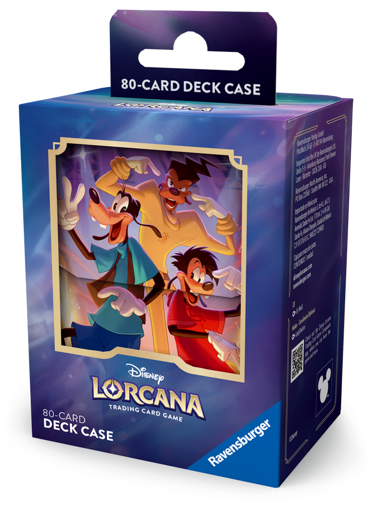 Ravensburger Disney Lorcana - Fabled Deck Box Goofy et Max
