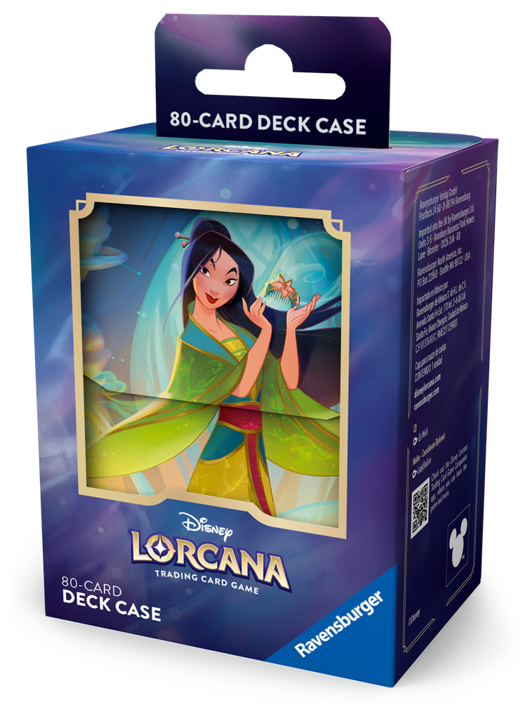Ravensburger Disney Lorcana - Fabled Deck Box Mulan