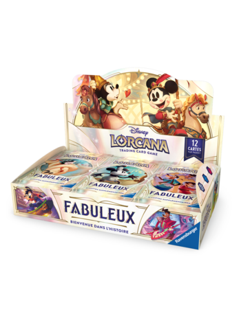 Ravensburger Disney Lorcana - Fabuleux Booster Display (FR)